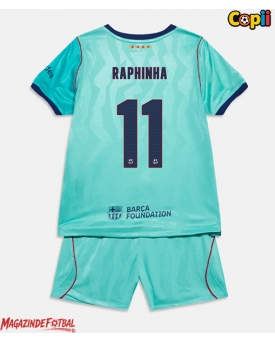 Barcelona Raphinha Belloli #11 Echipament de Fotbal Replică 2026-27 Copii Treilea (+ Șorturi)